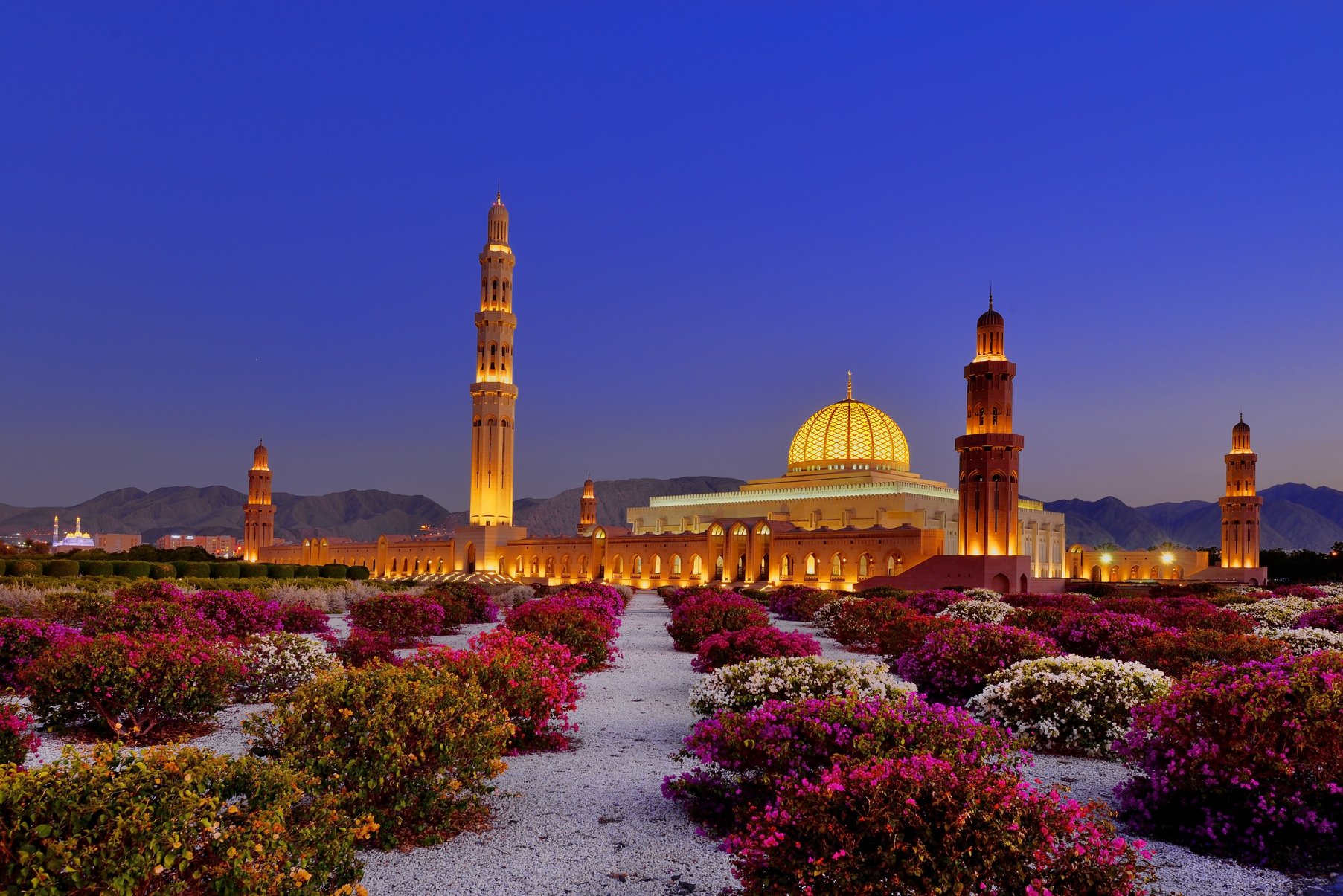 Sultan Qaboos Grand Mosque, Bousher, Sultanate of Oman.