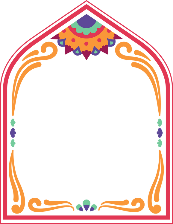 Colorful Diwali Frame