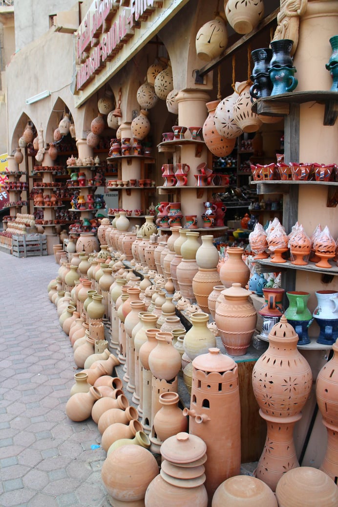 Pottery at Nizwa market